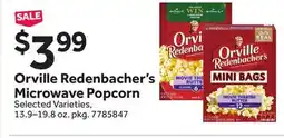 Stop&Shop Orville Redenbacher's Microwave Popcorn offer