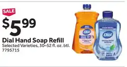 Stop&Shop Dial Hand Soap Refill offer