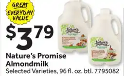 Stop&Shop Nature's Promise Almondmilk offer