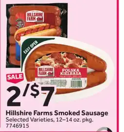 Stop&Shop Hillshire Farms Smoked Sausage offer
