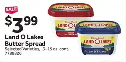 Stop&Shop Land O Lakes Butter Spread offer