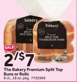 Stop&Shop The Bakery Premium Split Top Buns or Rolls offer
