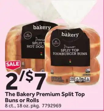 Stop&Shop The Bakery Premium Split Top Buns or Rolls offer