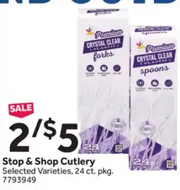Stop&Shop Stop & Shop Cutlery offer