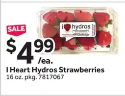 Stop&Shop I Heart Hydros Strawberries offer