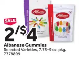 Stop&Shop Albanese Gummies offer