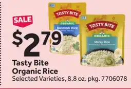 Stop&Shop Tasty Bite Organic Rice offer