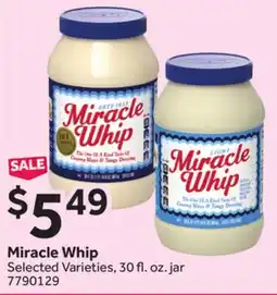 Stop&Shop Miracle Whip offer