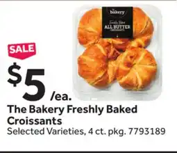 Stop&Shop The Bakery Freshly Baked Croissants offer