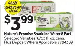 Stop&Shop Nature's Promise Sparkling Water offer