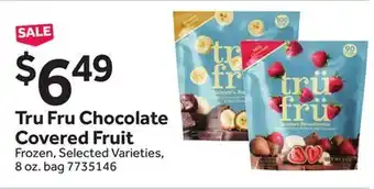 Stop&Shop Tru Fru Chocolate Covered Fruit offer