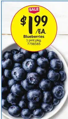 Stop&Shop Blueberries offer