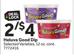 Stop&Shop Heluva Good Dip offer