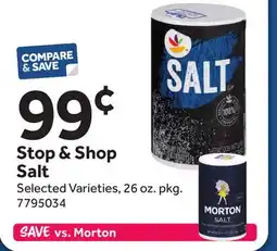 Stop&Shop Stop & Shop Salt offer
