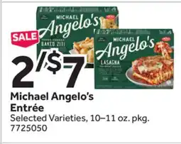 Stop&Shop Michael Angelo's Entrée offer