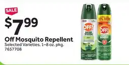 Stop&Shop Off Mosquito Repellent offer