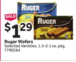 Stop&Shop Ruger Wafers offer