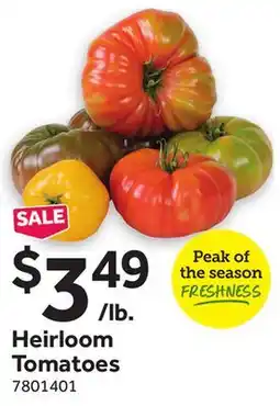 Stop&Shop Heirloom Tomatoes offer