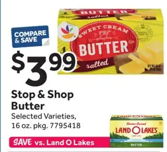 Stop&Shop Stop & Shop Butter offer
