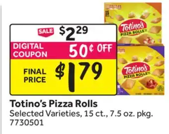 Stop&Shop Totino's Pizza Rolls offer