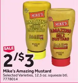 Stop&Shop Mike's Amazing Mustard offer