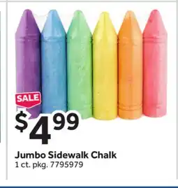 Stop&Shop Jumbo Sidewalk Chalk offer