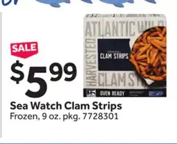 Stop&Shop Sea Watch Clam Strips offer