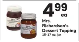 ACME Mrs. Richardson's Dessert Topping offer