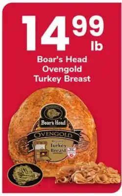 ACME Boar's Head Ovengold Turkey Breast offer