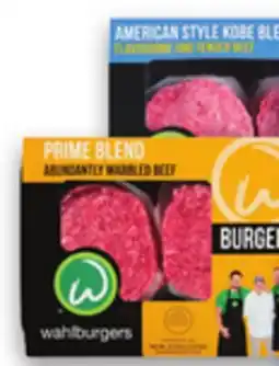 ACME Fresh Wahlburgers Burger 80% Lean Patties, Blended Gourmet or Wahlburgers Artisan Patty offer