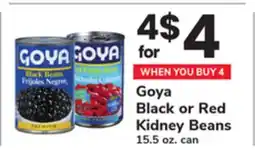 ACME Goya Black or Red Kidney Beans offer