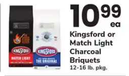ACME Kingsford or Match Light Charcoal Briquets offer