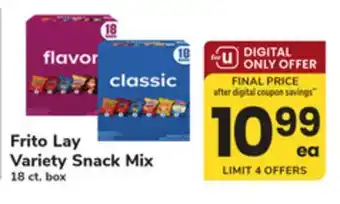 ACME Frito Lay Variety Snack Mix offer