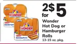ACME Wonder Hot Dog or Hamburger Rolls offer