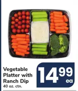 ACME Vegetable Platter with Ranch Dip offer