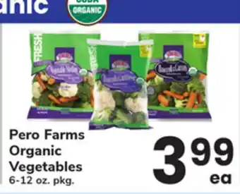 ACME Pero Farms Organic Vegetables offer