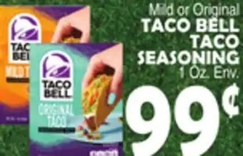 Bravo Supermarkets TACO BELL TACO SEASONING offer