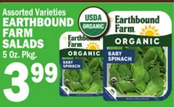 Bravo Supermarkets EARTHBOUND FARM SALADS offer