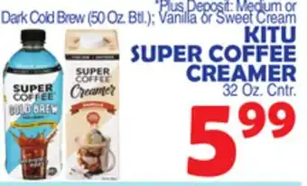 Bravo Supermarkets KITU SUPER COFFEE CREAMER offer