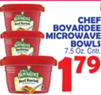 Bravo Supermarkets CHEF BOYARDEE MICROWAVE BOWLS offer