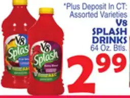 Bravo Supermarkets V8 SPLASH DRINKS offer