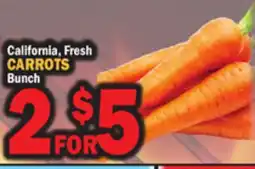 Bravo Supermarkets CARROTS offer