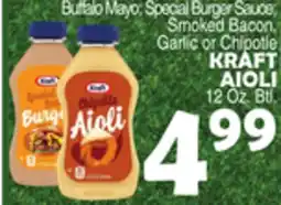 Bravo Supermarkets KRAFT AIOLI offer