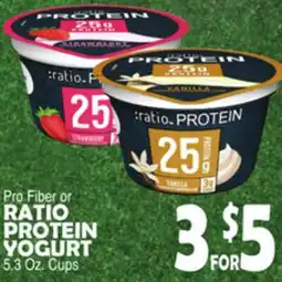 Bravo Supermarkets RATIO PROTEIN YOGURT offer