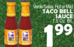 Bravo Supermarkets TACO BELL SAUCE offer