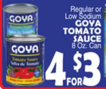 Bravo Supermarkets GOYA TOMATO SAUCE offer