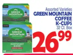 Bravo Supermarkets GREEN MOUNTAIN COFFEE K-CUPS offer