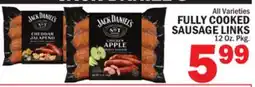 Bravo Supermarkets FULLY COOKED SAUSAGE LINKS offer