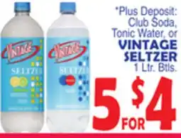 Bravo Supermarkets VINTAGE SELTZER offer