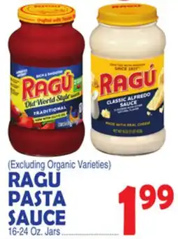 Bravo Supermarkets RAGU PASTA SAUCE offer
